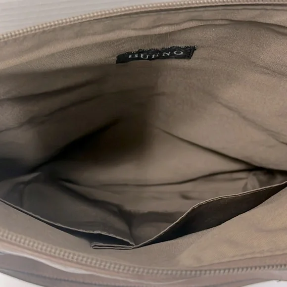 NWT Bueno Collection Faux Leather Shoulder or Crossbody Large Bag  - Color Brown - Picture 7 of 10